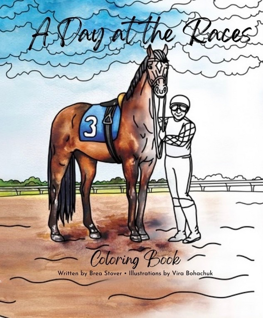 Coming Soon: A Day at the Races - Coloring Book